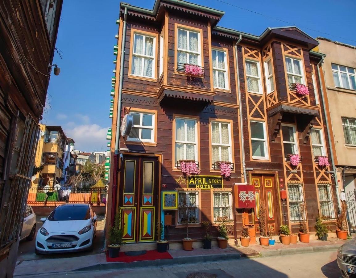 April Story Apart Hotel Istanbul Exteriör bild