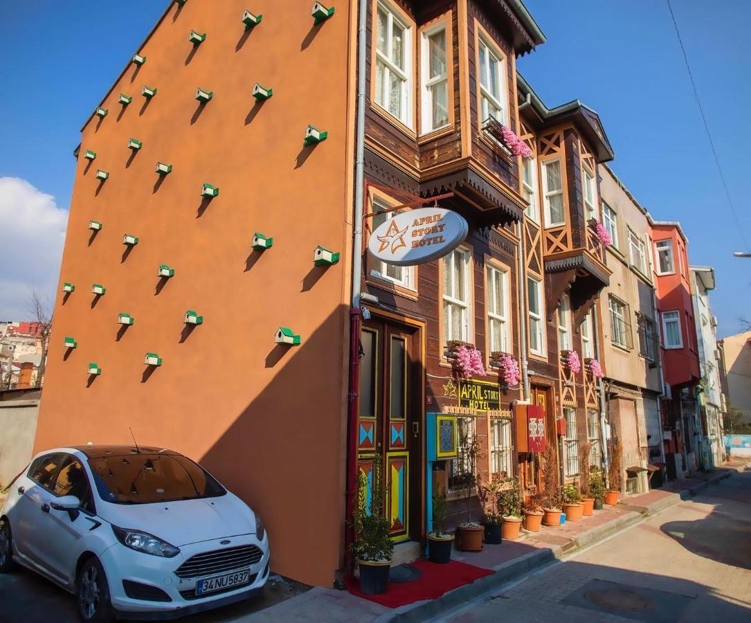 April Story Apart Hotel Istanbul Exteriör bild