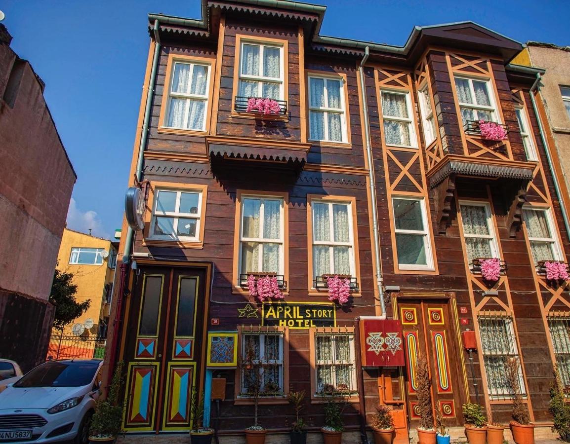 April Story Apart Hotel Istanbul Exteriör bild